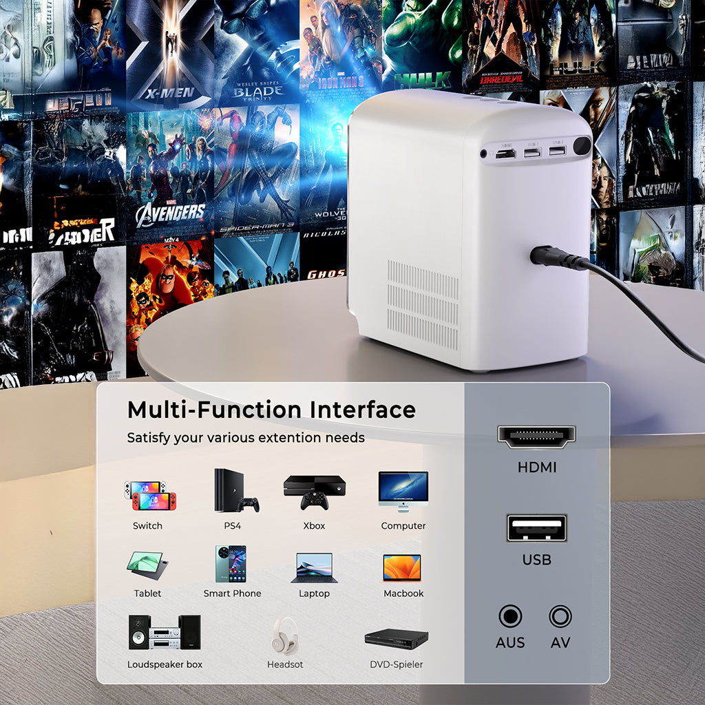 RD-880 Cinex Go Wireless 1080p Projector