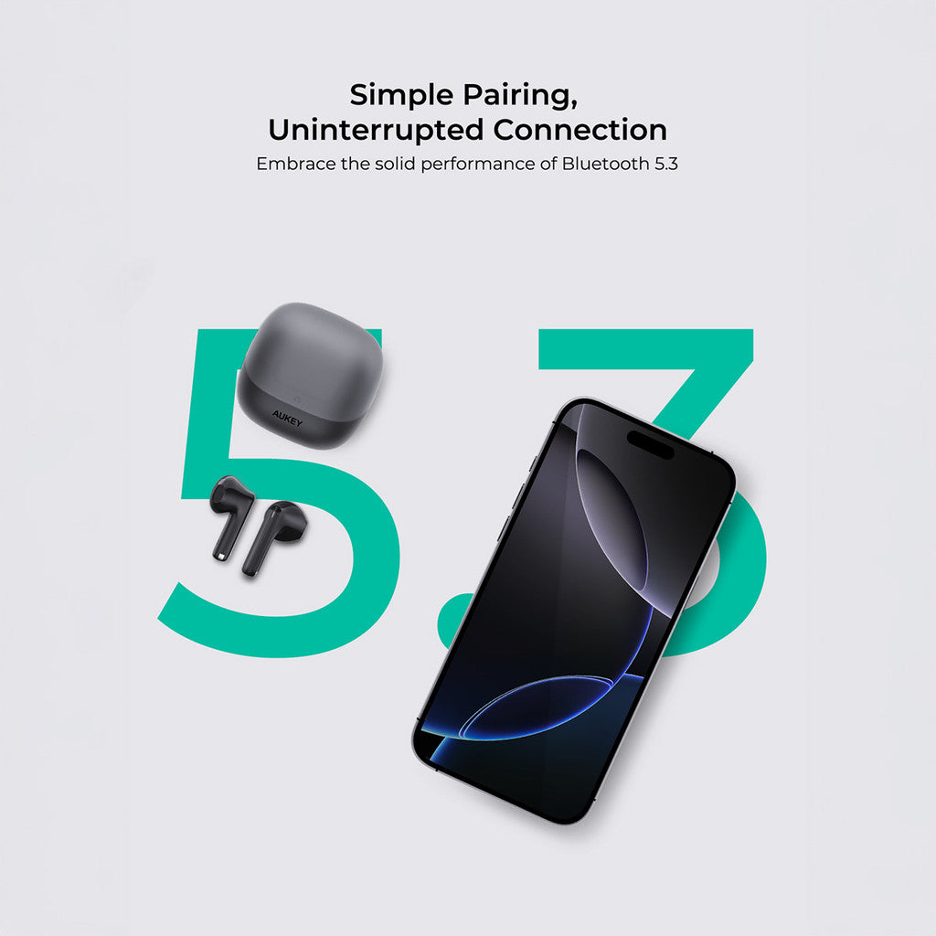 TWS EP-M4 Move Vibe True Wireless Bluetooth Earbuds with ENC | Lightweight & Compact with Fast Charging