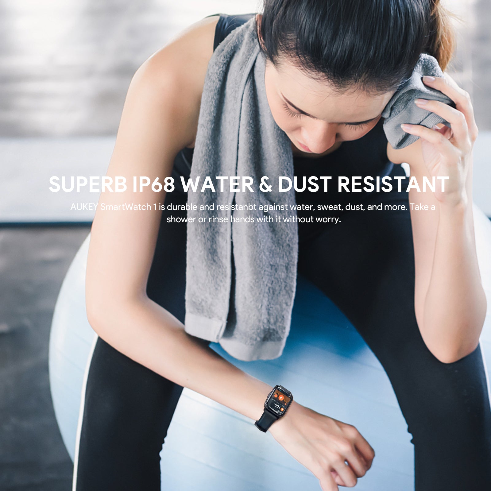 SW-1S Smart Watch 1S Fitness Tracker Water Resistance 30 sports mode Bluetooth call health monitoring