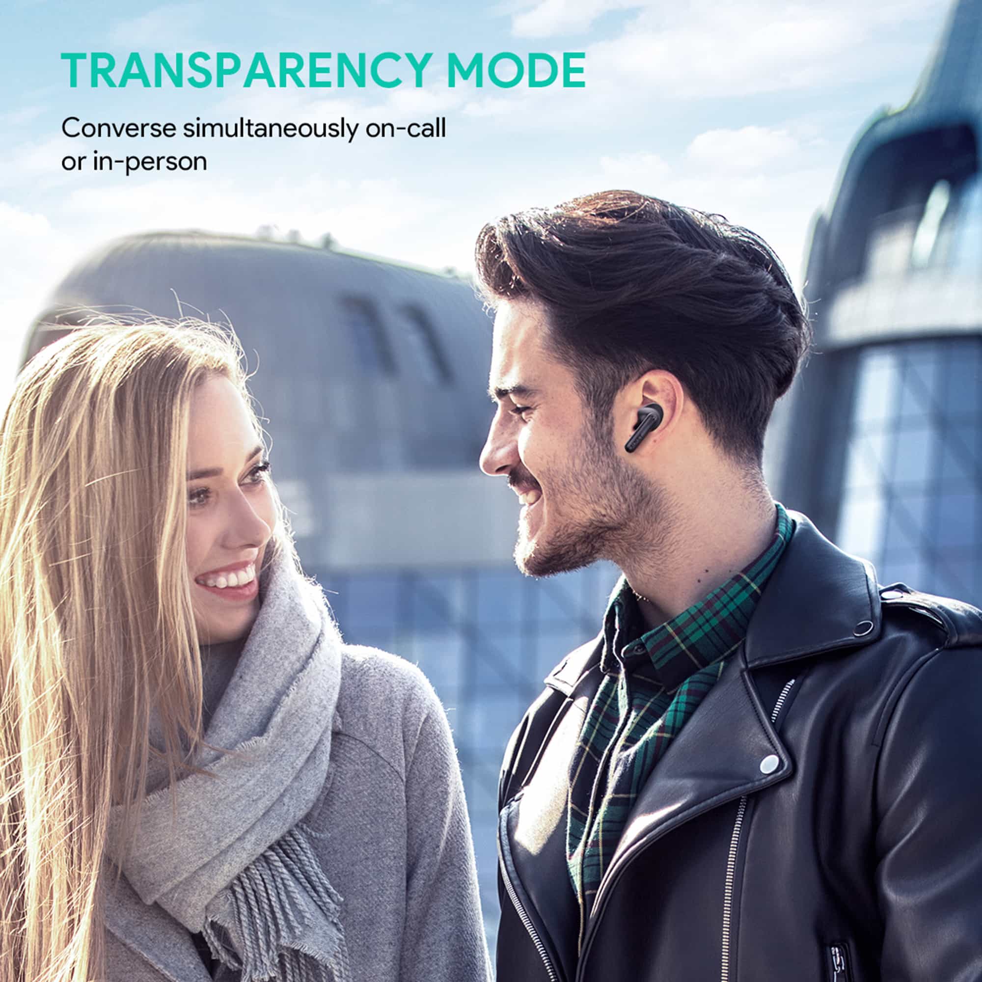 EP-N8 Sports TWS True Wireless Earbuds with ANC & Transparency Mode