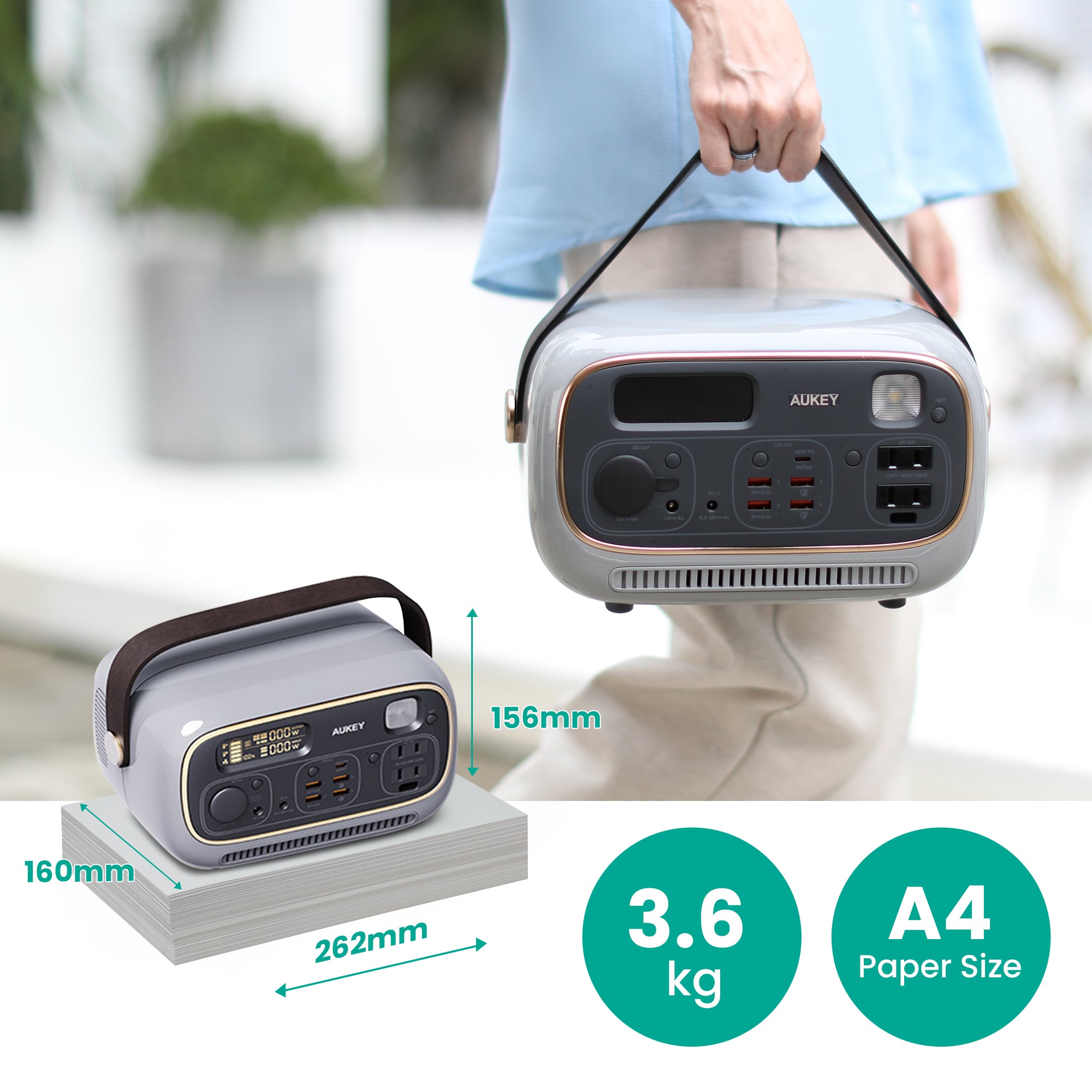 PS-RE03 PowerStudio 300 297Wh Power Station