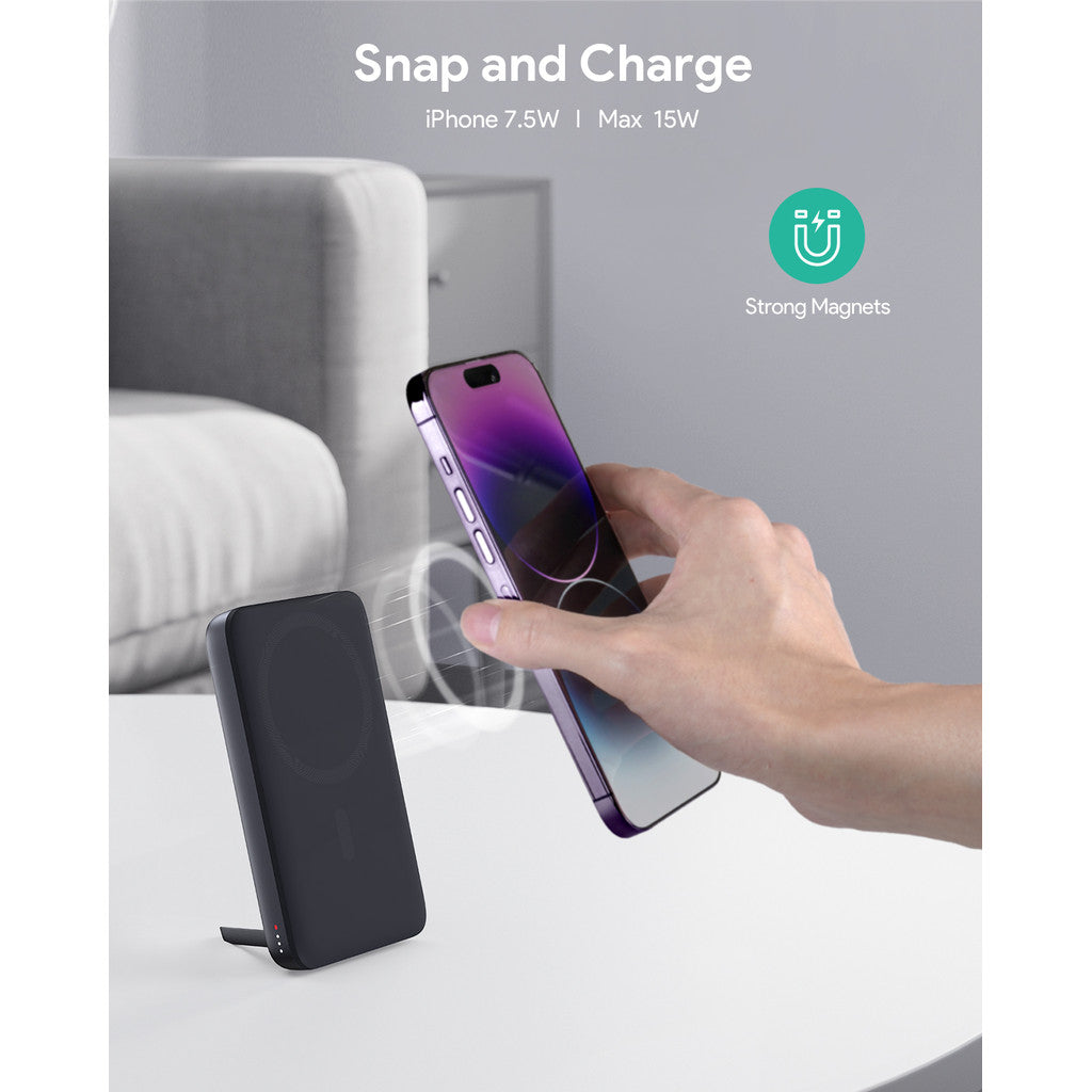PB-MS05 Magfusion 6700mAh 20W Qi2 Magnetic Wireless Charging Power Bank