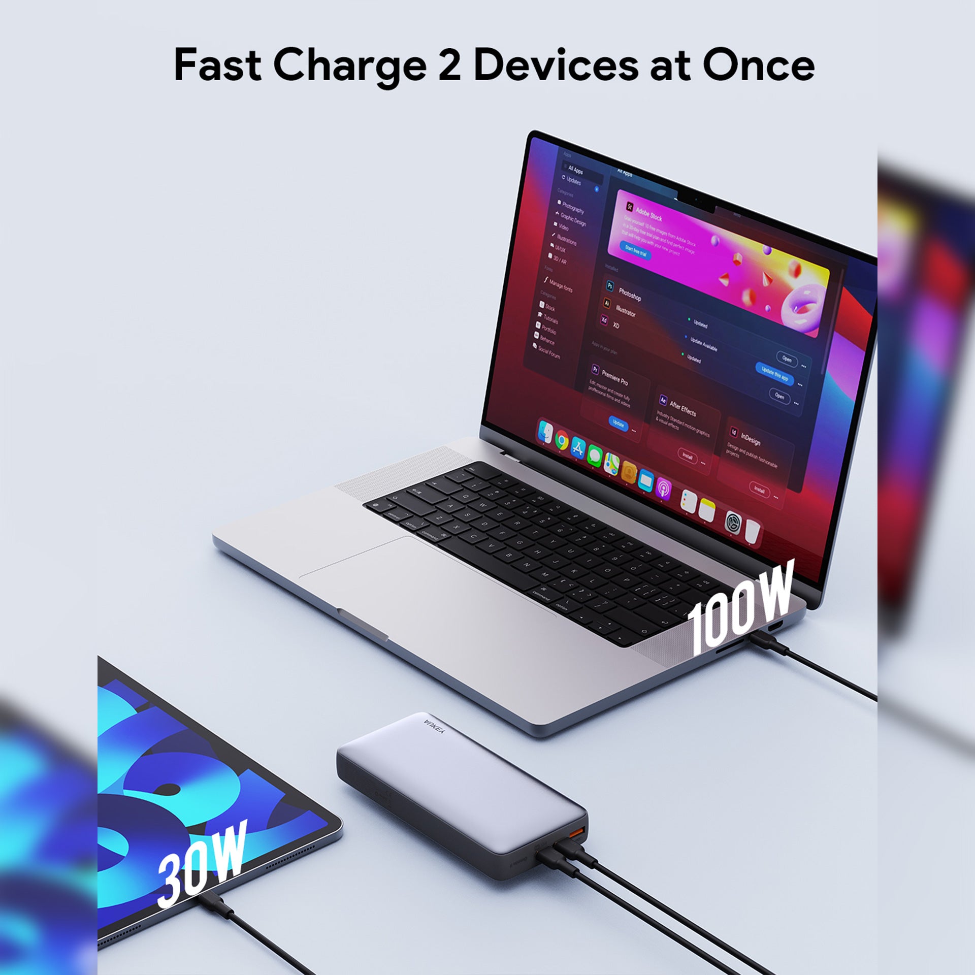 PB-Y43P Sprint X 130W PD 20K mAh Fast Charging USB C PD 3.0 Power Bank