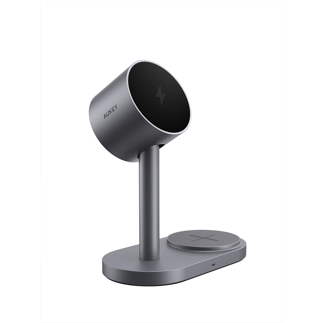 LC-MC213 Qi2.2 MagFusion 2X Wireless Charging Station 2-in-1 Magnetic Wireless Charger