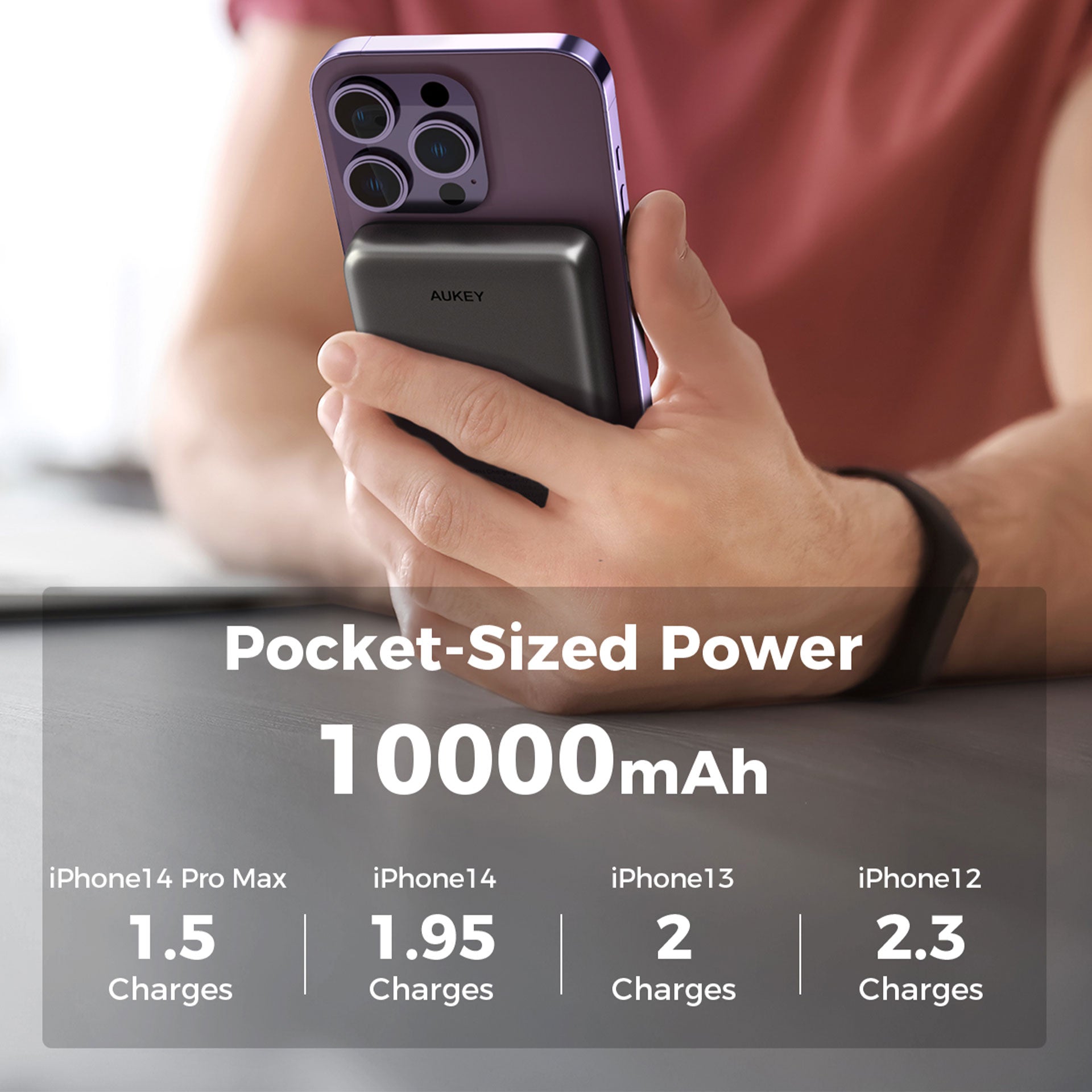 MagLynk 30W 10000mAh Magnetic Wireless Charging Power Bank