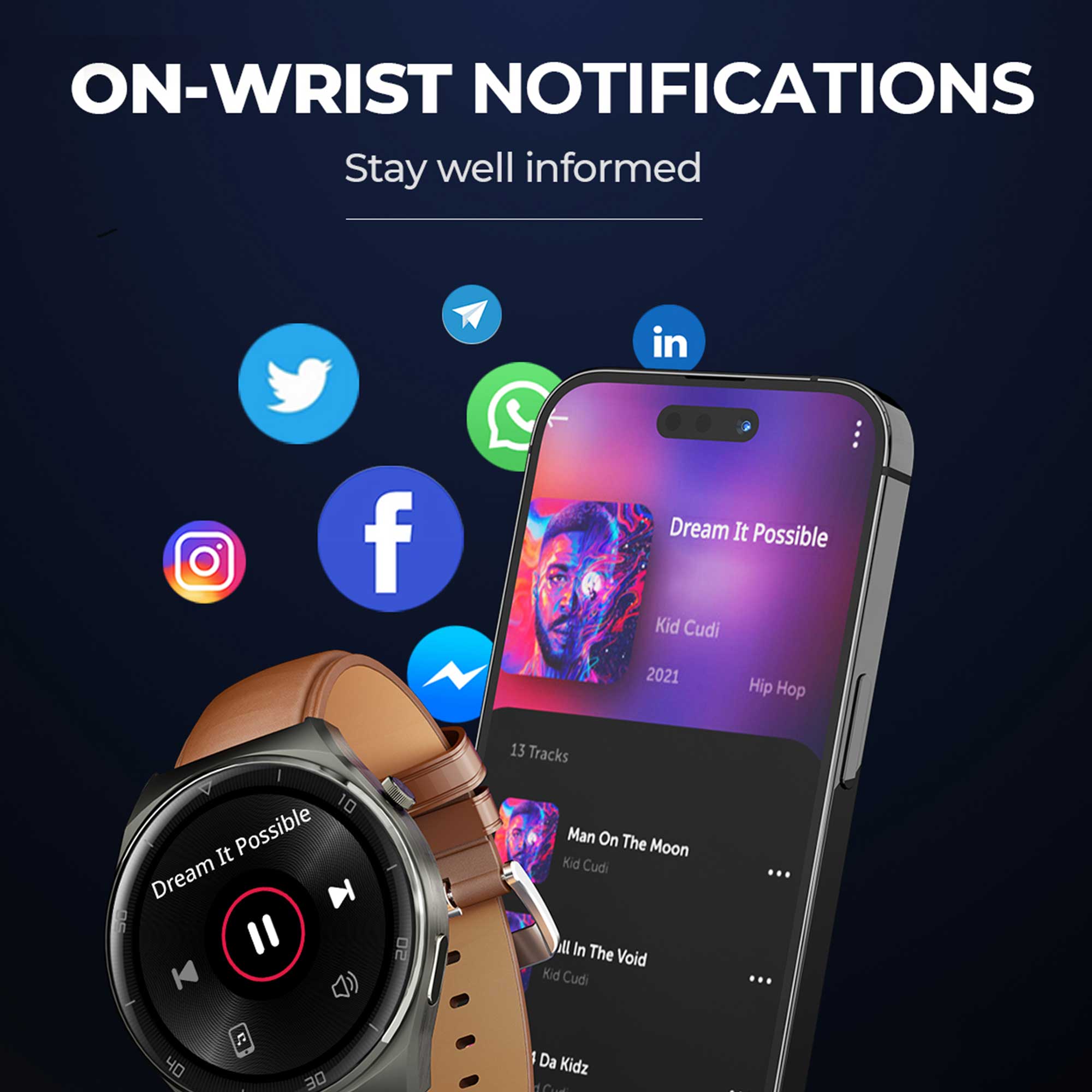 SW-2U Alloy Frame Amoled Display Smart Watch