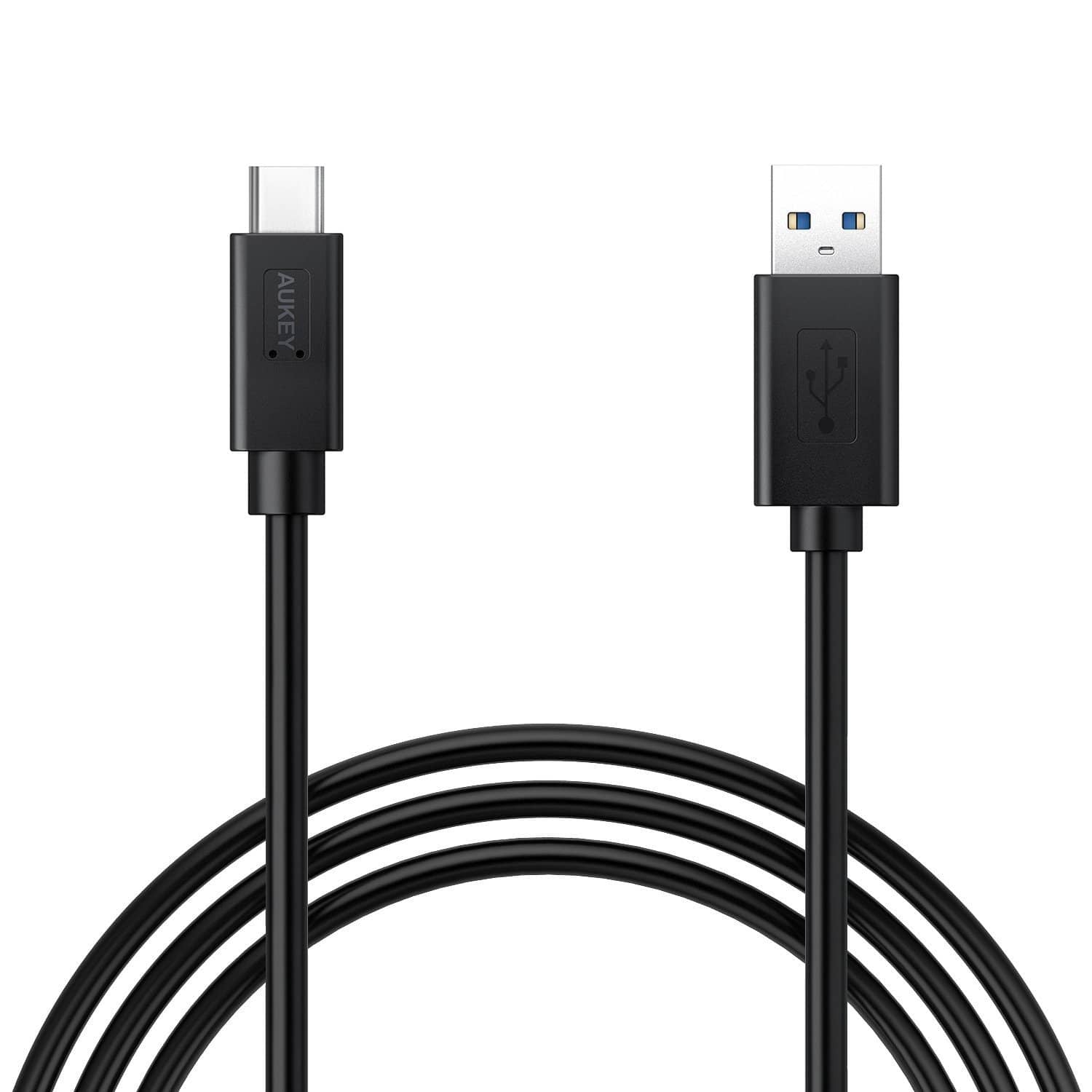 AUKEY CB-C10 Super Speed USB 3.0 to USB-C 1 Meter Cable - Aukey Malaysia Official Store