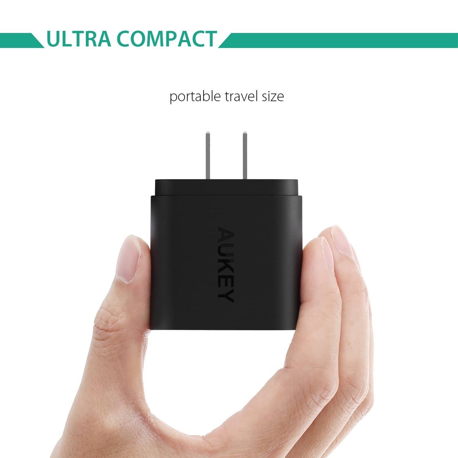 AUKEY PA-U28 Qualcomm Quick Charge 2.0 Charger - Aukey Malaysia Official Store