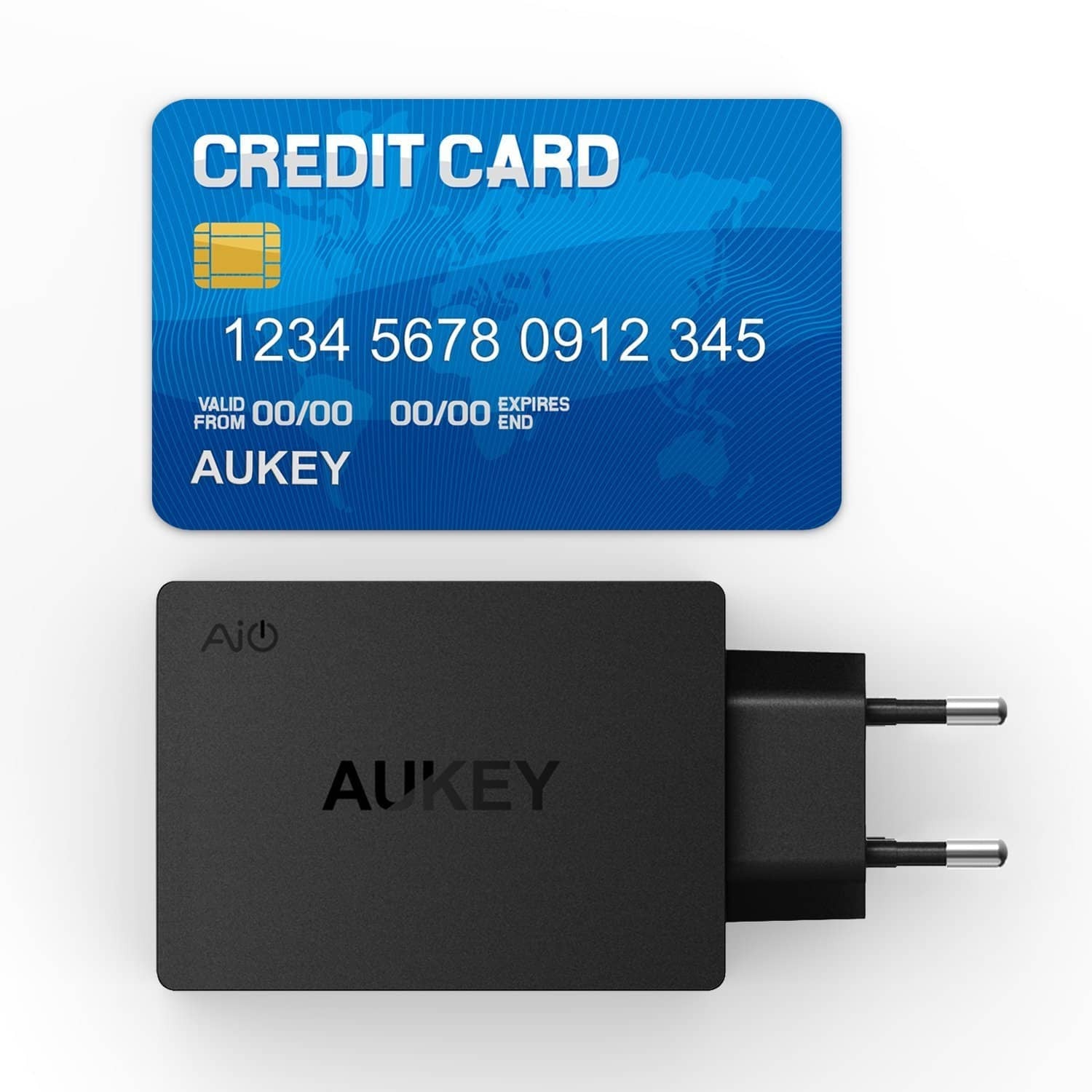 AUKEY PA-U36 40W 8A 4 USB Port AiPower Travel Charger - Aukey Malaysia Official Store