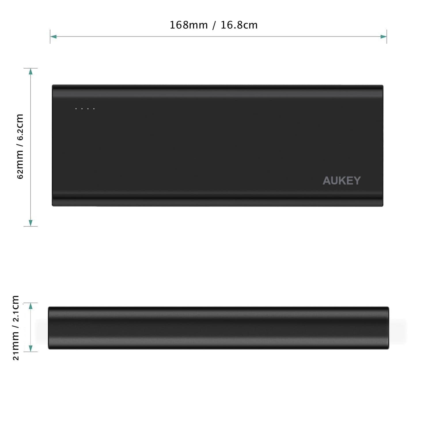 AUKEY PB-AT20 Premium 20100mAh Qualcomm Quick Charge 3.0 Power Bank - Aukey Malaysia Official Store