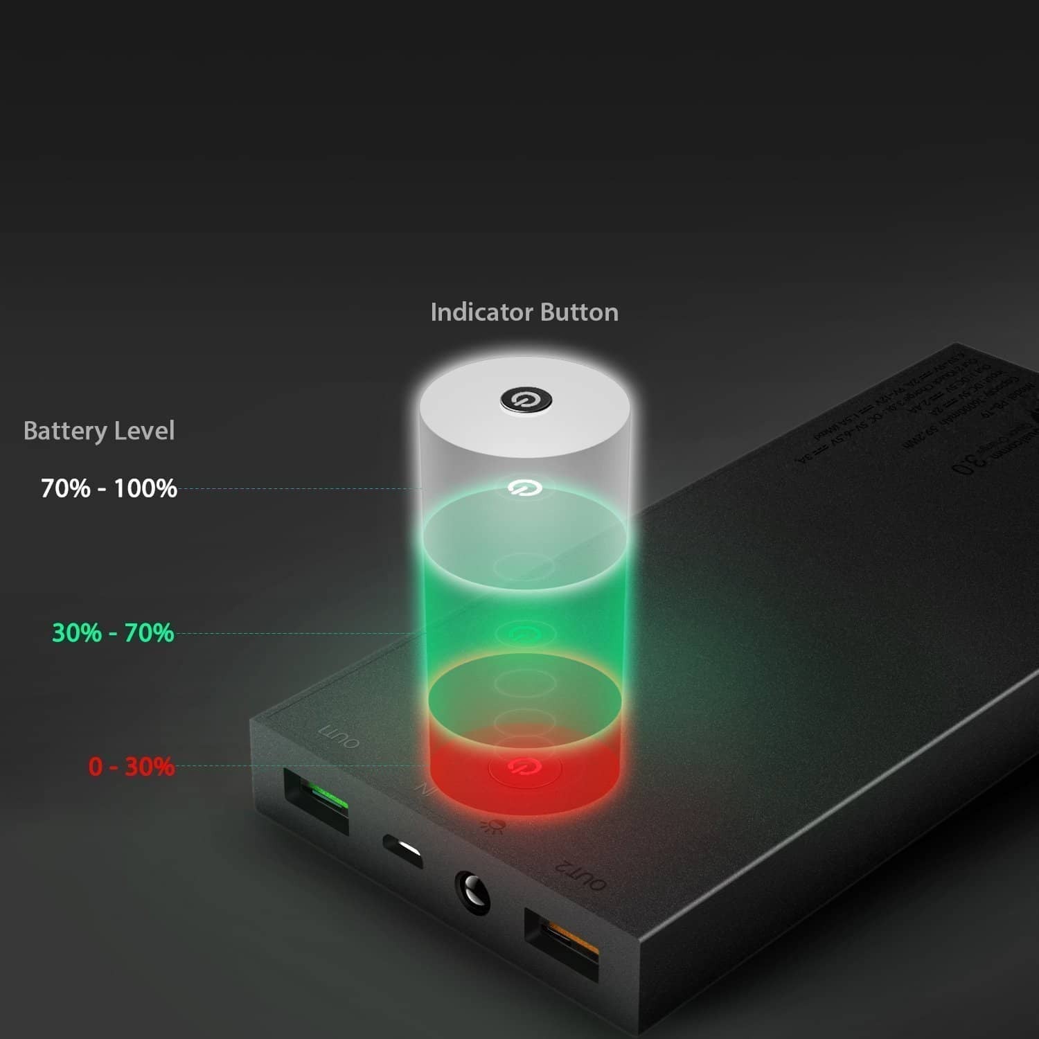 AUKEY PB-T9 16000mAh Quick Charge 3.0 Power Bank - Aukey Malaysia Official Store