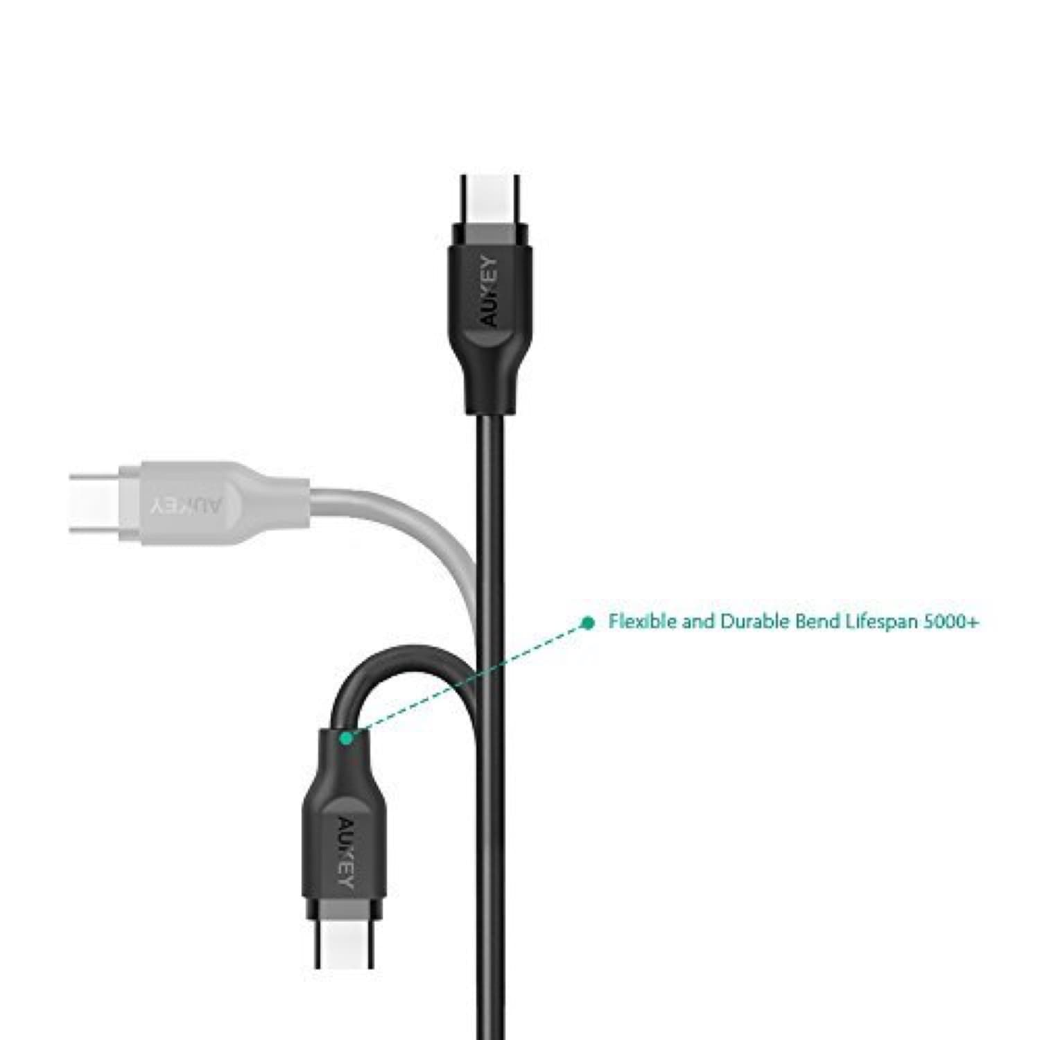 AUKEY CB-CD4 1M USB C Cable Type-C to USB 3.0 Cable - Aukey Malaysia Official Store