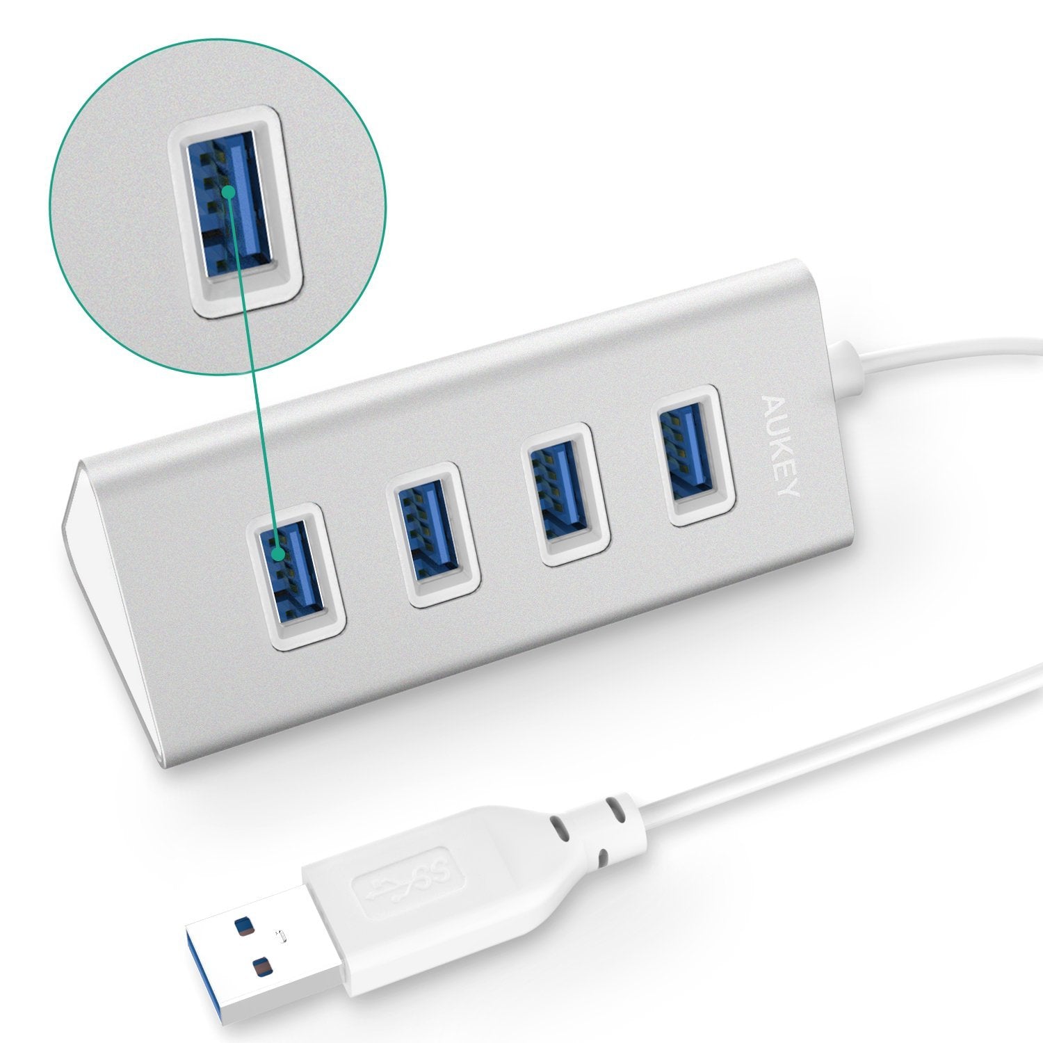 AUKEY CB-H31 4-Port USB 3.0 Hub - Aukey Malaysia Official Store