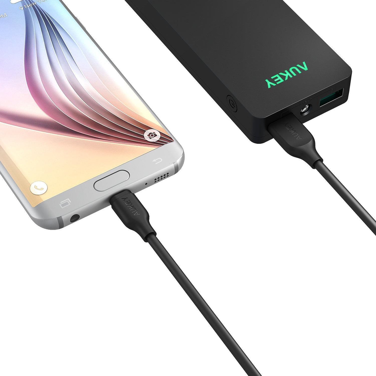 AUKEY CB-MD3 Gold-plated Qualcomm Quick Charge 3.0 Micro USB 2.0 Cable (3 Pack) - Aukey Malaysia Official Store