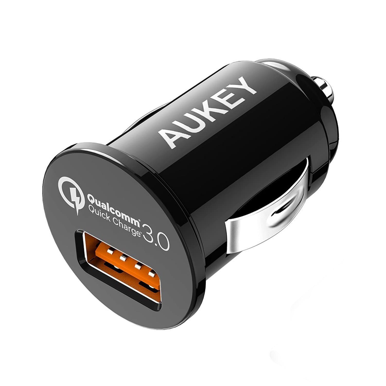 AUKEY CC-T13 18W Single Port Qualcomm Quick Charge 3.0 Car Charger - Aukey Malaysia Official Store