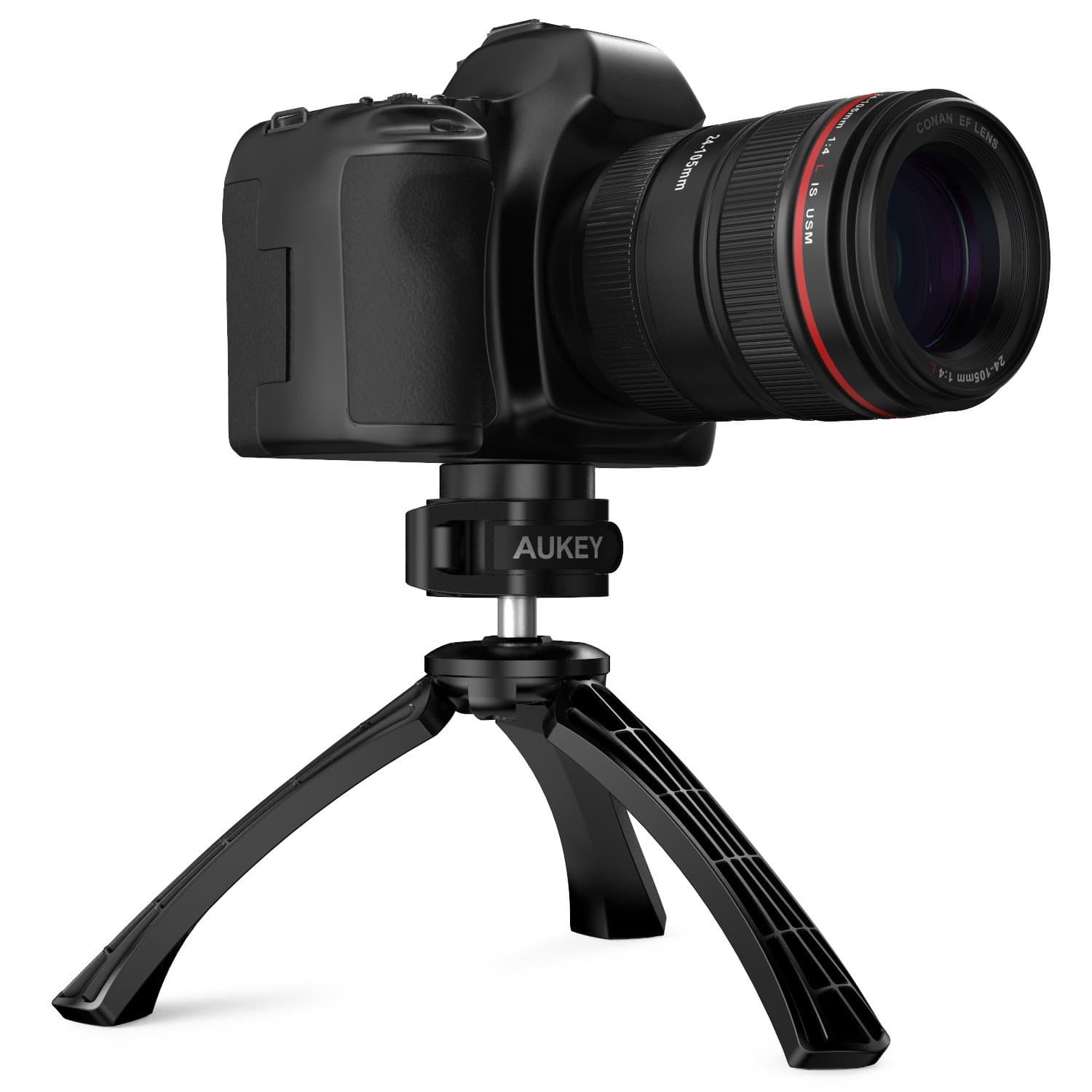 AUKEY CP-T01 Mini Tripod With Smartphone Mount - Aukey Malaysia Official Store