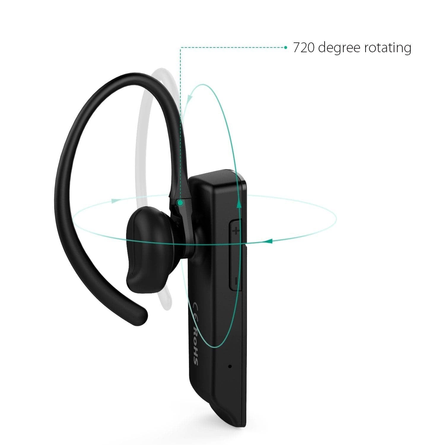 AUKEY EP-B19 Ultra Light Bluetooth 4.1 HD Stereo Earphone - Aukey Malaysia Official Store