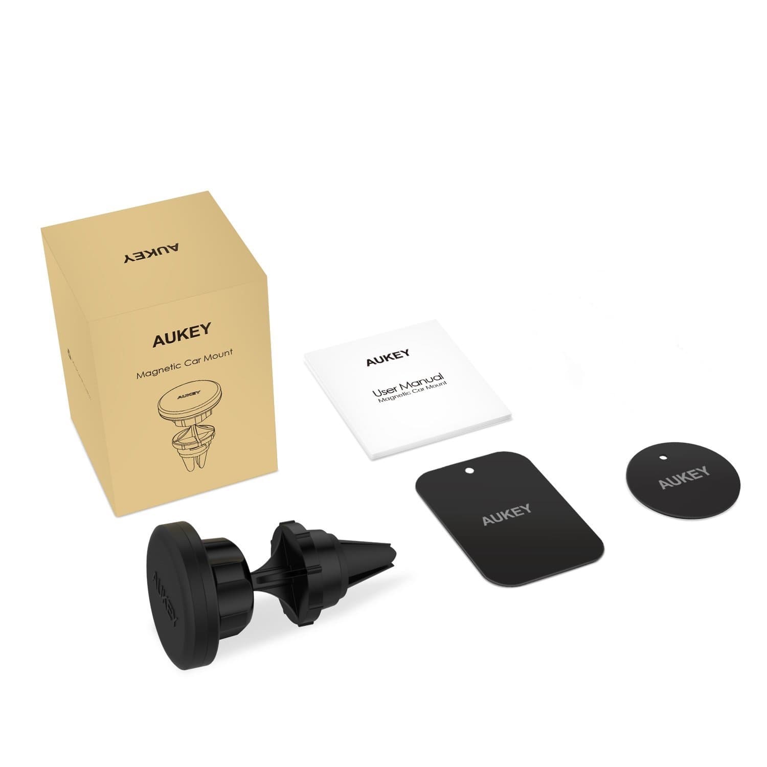 AUKEY HD-C23 Magnetic Air Vent 360° Rotatable Car Mount - Aukey Malaysia Official Store