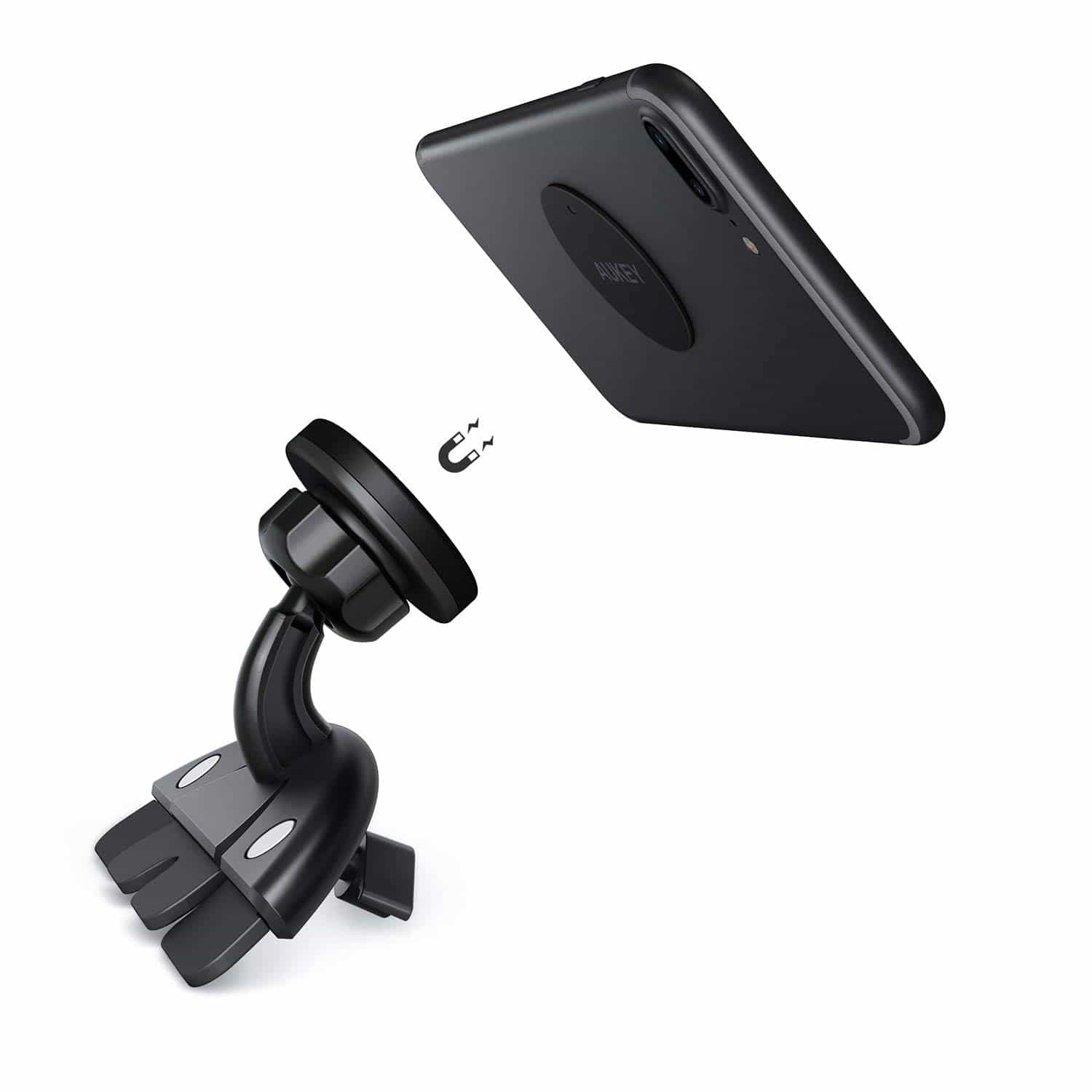 HD-C40 CD Slot Magnetic Phone Car Mount