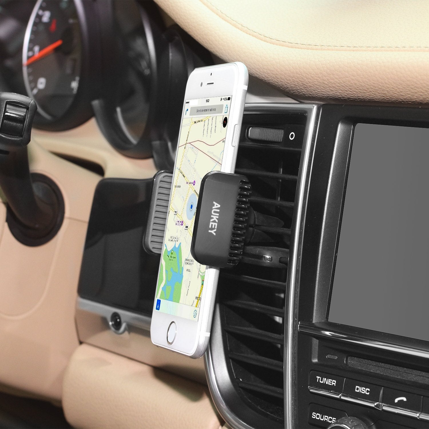 AUKEY HD-C7 Air Vent Mount Car Holder Cradle - Aukey Malaysia Official Store