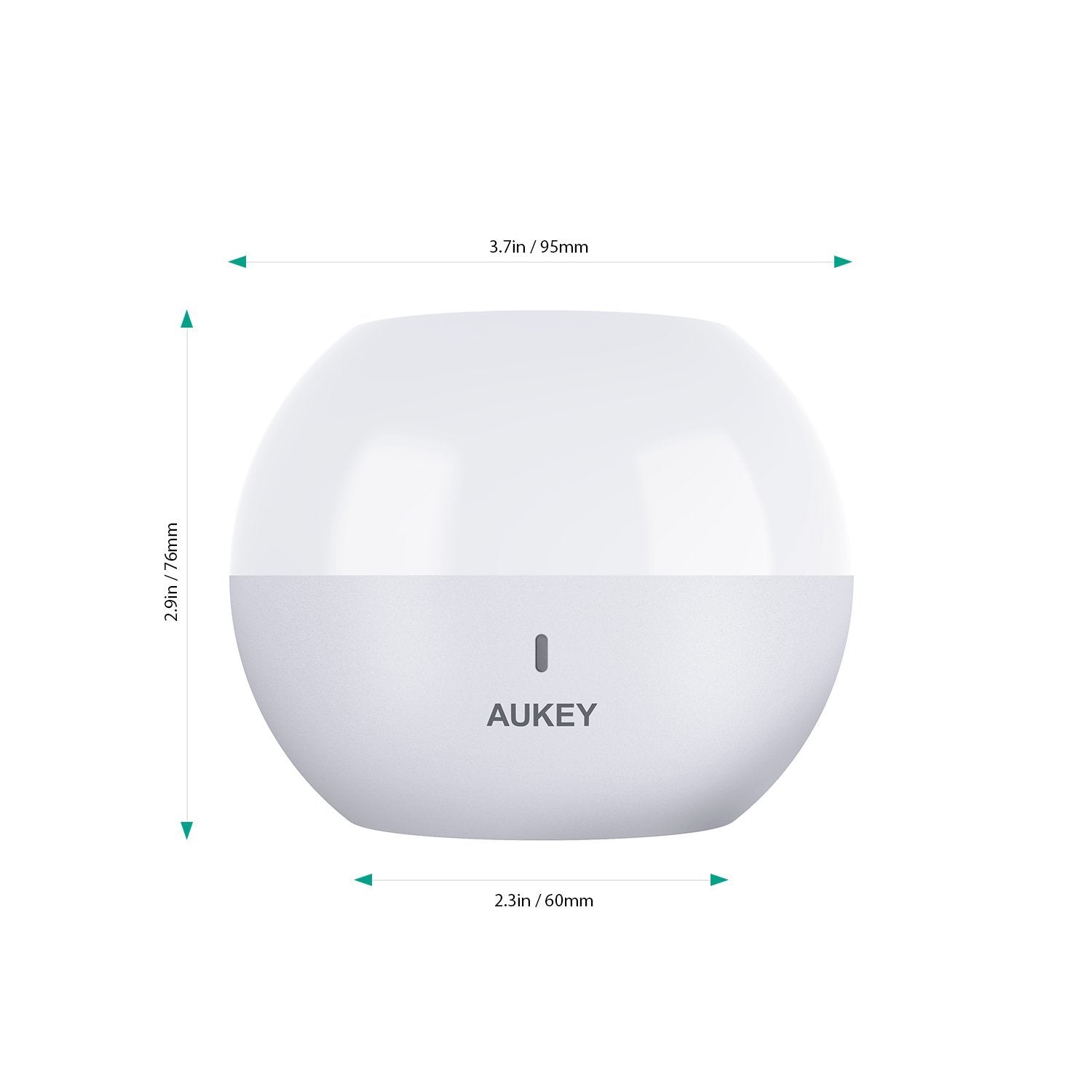 AUKEY LT-ST23 Mini RGB Colour Night Light Desk Lamp - Aukey Malaysia Official Store