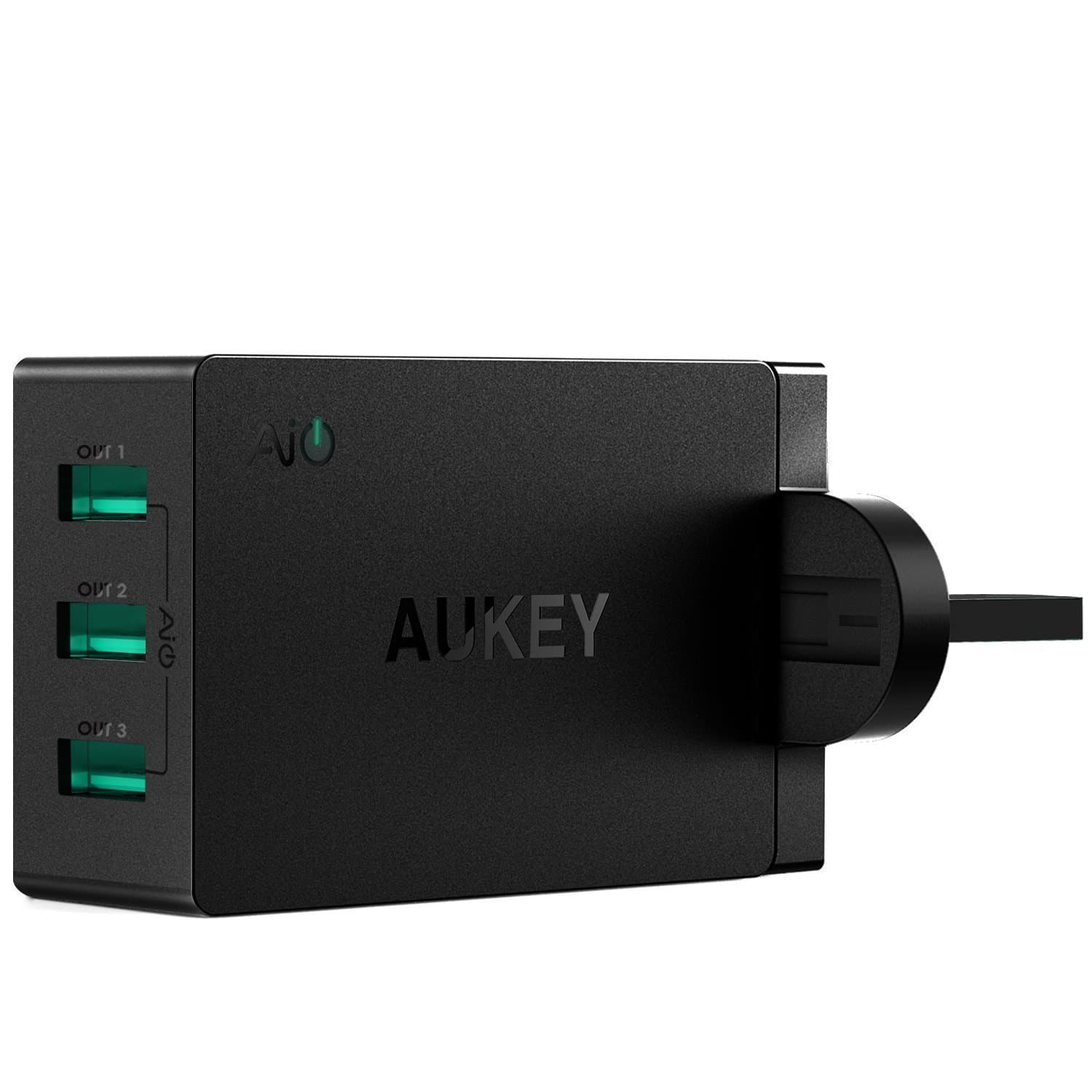 AUKEY PA-U35 30W 6A 3 USB Port AiPower Travel Charger - Aukey Malaysia Official Store