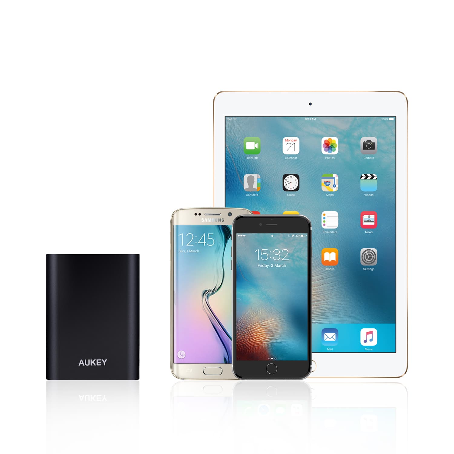 AUKEY PB-AT1 10400mAh Power Bank with Qualcomm Quick Charge 3.0 - Aukey Malaysia Official Store