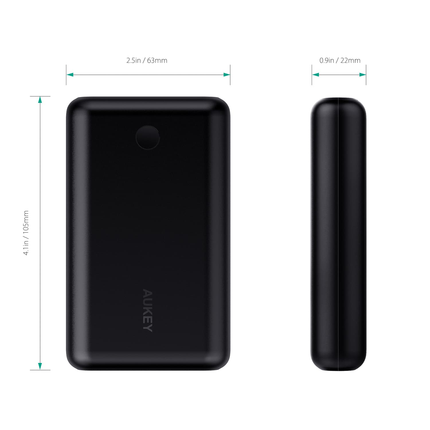 AUKEY PB-BY10 10050mAh Power Force Series USB C Power Bank - Aukey Malaysia Official Store