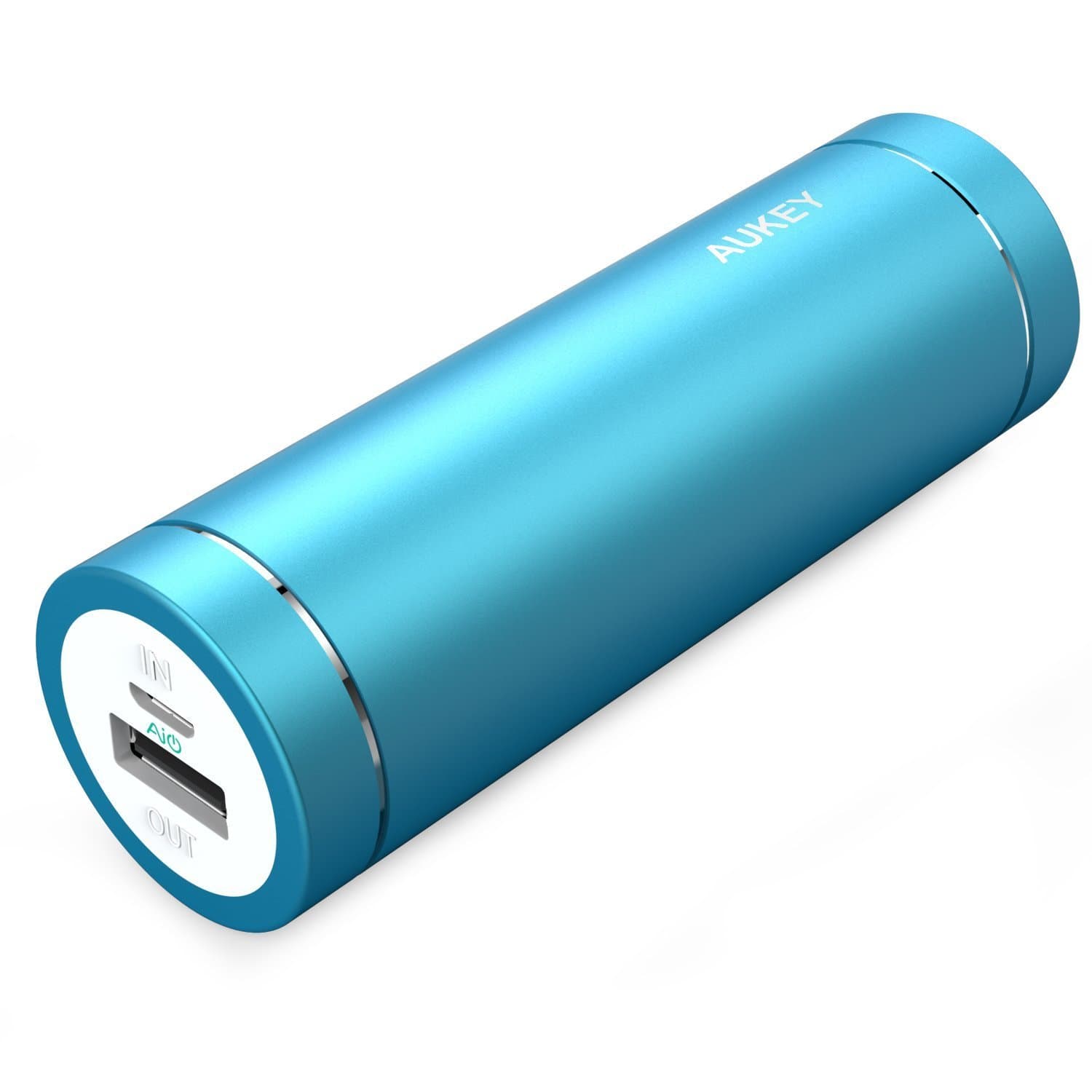 AUKEY PB-N37 5000mAh Mini Ultra Portable Feather weight Power Bank - Aukey Malaysia Official Store