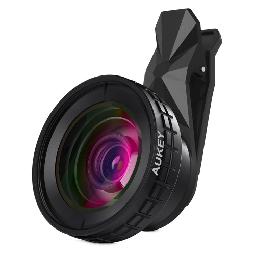 AUKEY PL-WD07 Ora 0.45x 140° Wide Angle + 10x Macro Clip-on Camera Lenses Kit - Aukey Malaysia Official Store