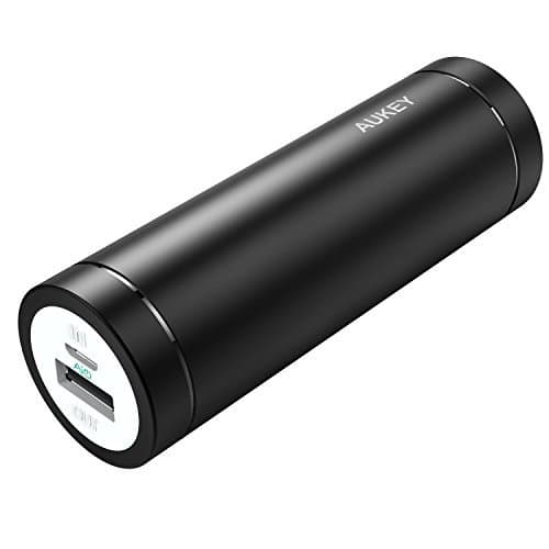 AUKEY PB-N37 5000mAh Mini Ultra Portable Feather weight Power Bank - Aukey Malaysia Official Store