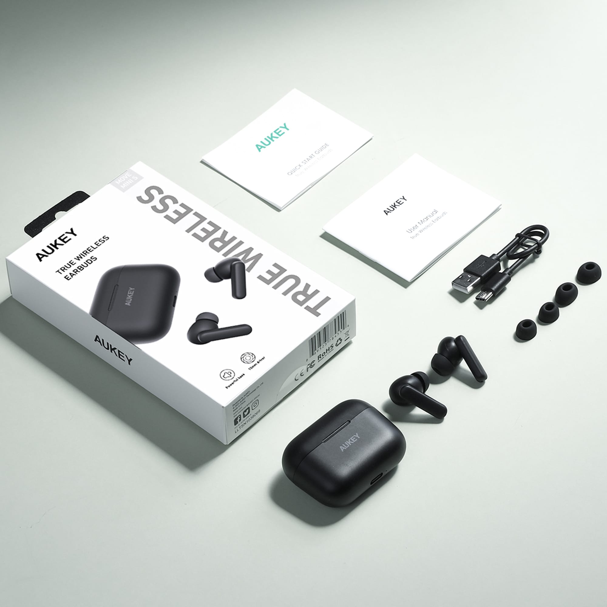 EP-M1S Bluetooth 5.2 TWS True Wireless Earbuds