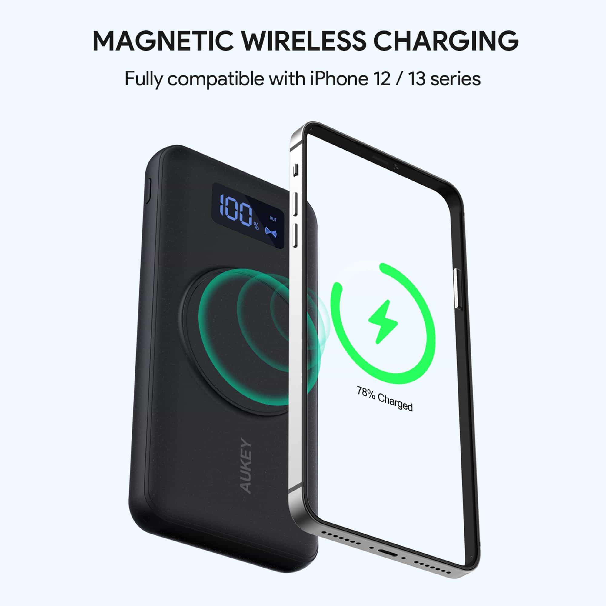 PB-WL02i MagAir 20W PD 10000mAh Magnetic Wireless Charging Power Bank