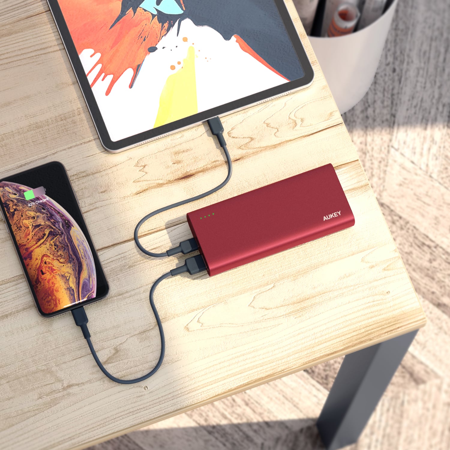 PB-XD13 20000mAh USB C QC3.0 And Power Delivery Premium Power Bank