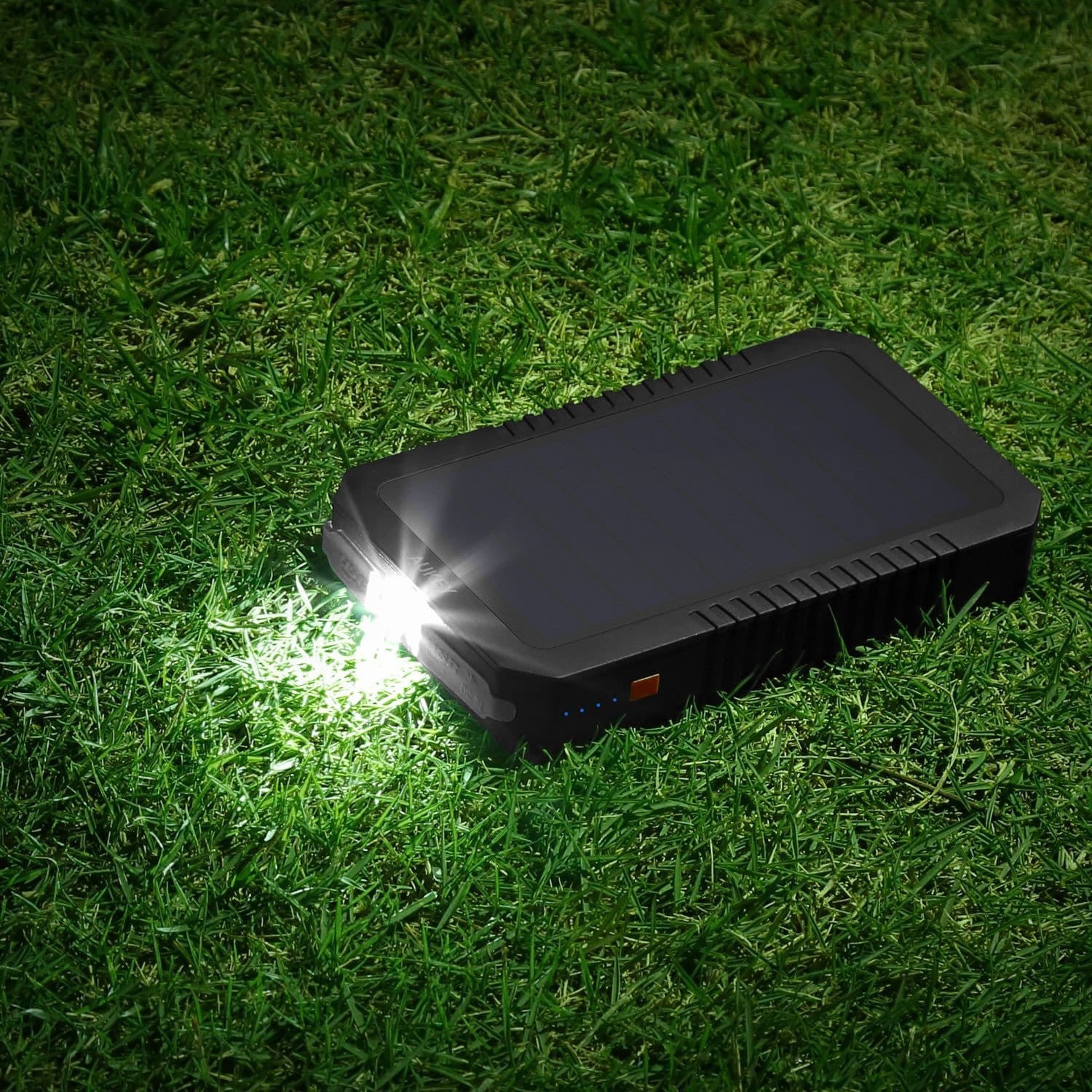 AUKEY PB-P8 12000mAh Solar Power Bank Charger With Solar Panels - Aukey Malaysia Official Store