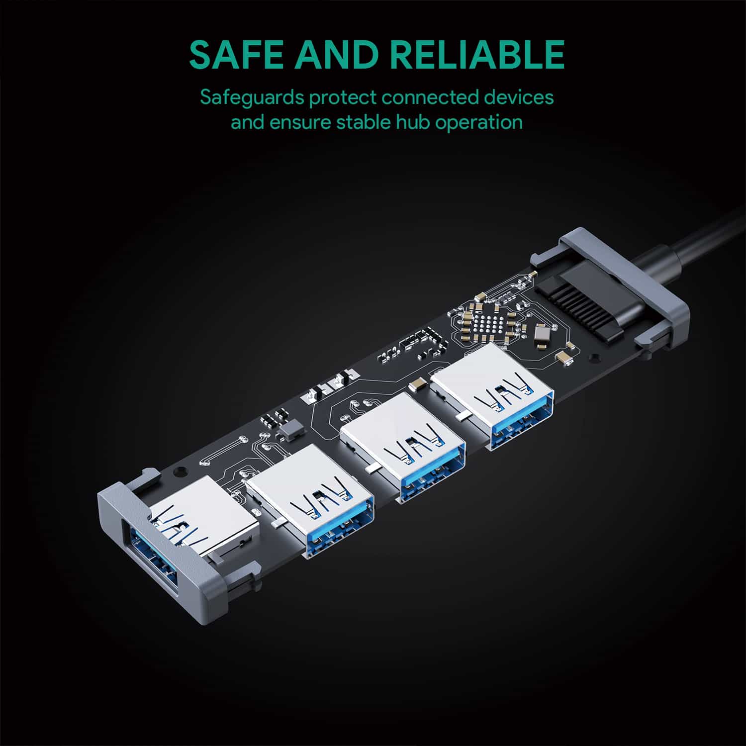 CB-H36 Aluminum Ultra Slim 4-Port USB 3.0 USB Hub